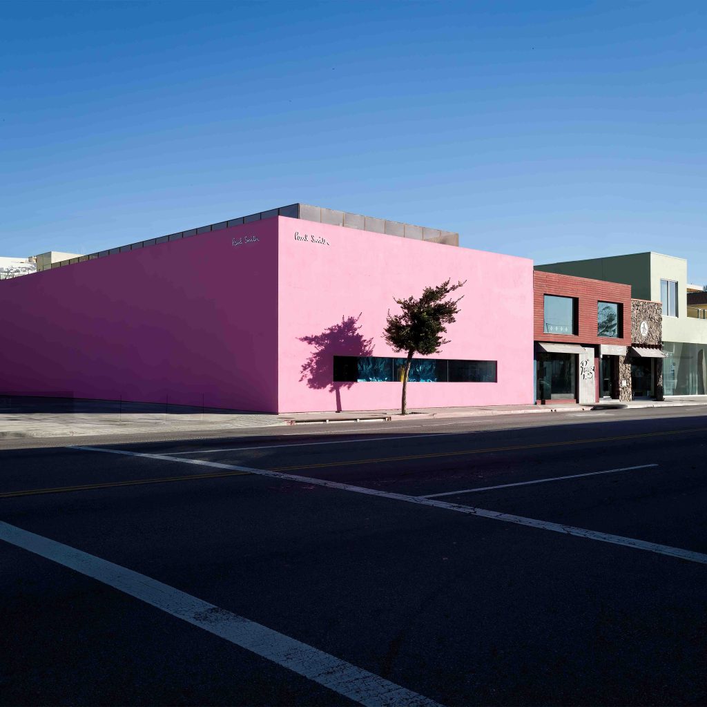 Pink Facade, Morning Light